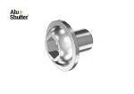 Buttonhead flange bolt M6x8 Stainless steel A2