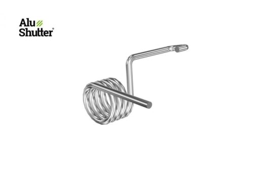 Veer rvs slotstang links dikte 1,6 mm