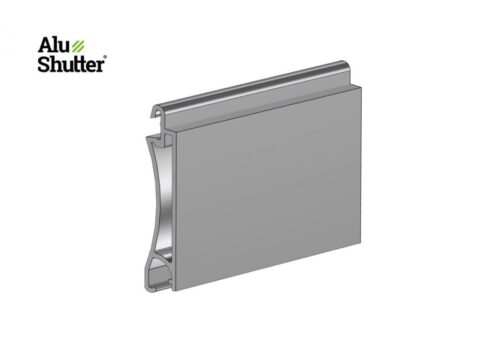 Tussenprofiel dubbelwandig geanodiseerd AluShutter