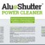 Alushutter Power Cleaner 0,5ltr.